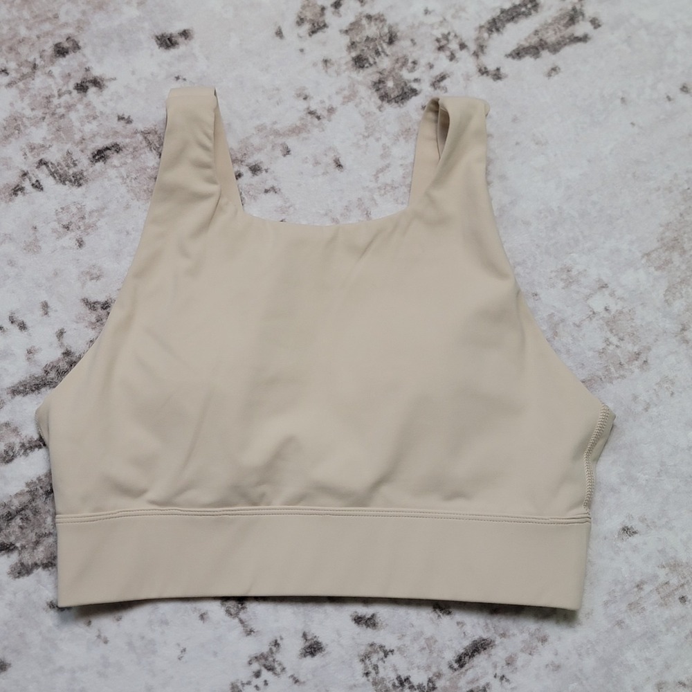 Jockey Mid Impact High Neck Sports Bra Large  Pullover Wireless
